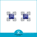 2014 Best Seller 925 Fashion Silver Stud Earring (E-0053)